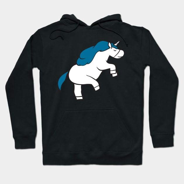 Unicorn In Daily Life Hoodie by KsuAnn